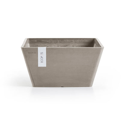 Kukkaruukku - Ecopots - Kukkaruukku Berliini 40cm taupe - Ecopots - Uuden aikakauden kukkaruukku kierrätysmateriaalista
