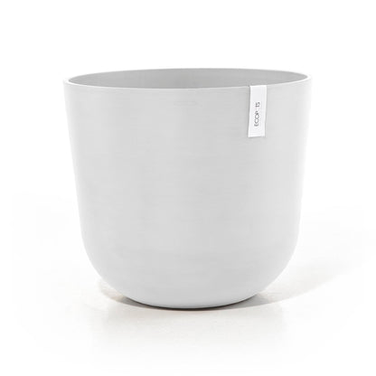 Kukkaruukku - Ecopots - Kukkaruukku Oslo 65cm valkoinen - Ecopots - Uuden aikakauden kukkaruukku kierrätysmateriaalista