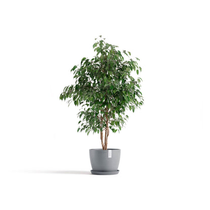 Kukkaruukku - Ecopots - Kukkaruukku Tukholma 31cm siniharmaa - Ecopots - Uuden aikakauden kukkaruukku kierrätysmateriaalista