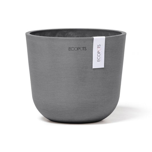 Kukkaruukku - Ecopots - Oslo 16cm harmaa - Ecopotskauppa - Uuden aikakauden kukkaruukku