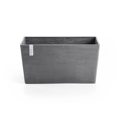 Kukkaruukku - Ecopots - Pariisi 100cm harmaa - Ecopotskauppa - Uuden aikakauden kukkaruukku