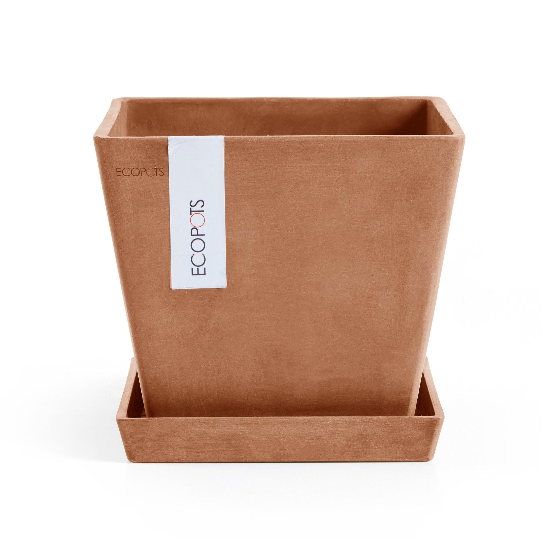 Kukkaruukku - Ecopots - Rotterdam 20cm terracotta - Ecopotskauppa - Uuden aikakauden kukkaruukku