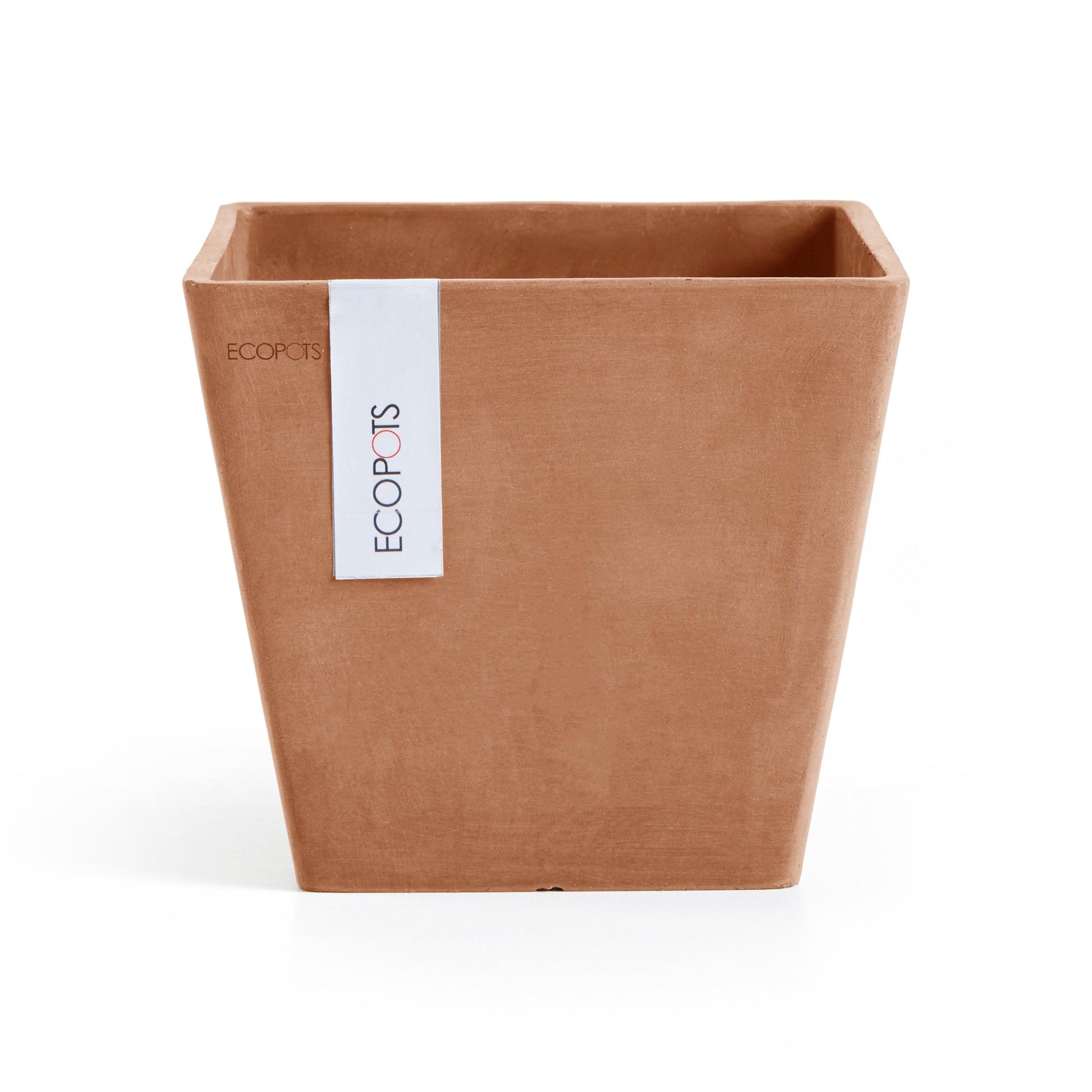 Kukkaruukku - Ecopots - Rotterdam 20cm terracotta - Ecopotskauppa - Uuden aikakauden kukkaruukku