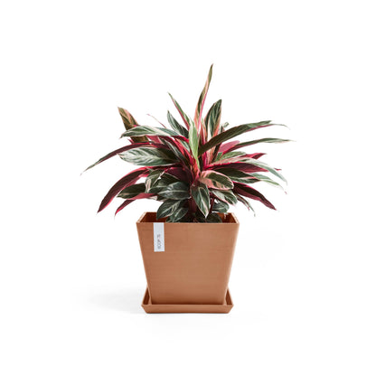 Kukkaruukku - Ecopots - Rotterdam 50cm terracotta - Ecopotskauppa - Uuden aikakauden kukkaruukku