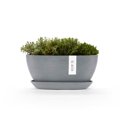 Kukkaruukku - Ecopots - Sofia 30cm siniharmaa - Ecopotskauppa - Uuden aikakauden kukkaruukku