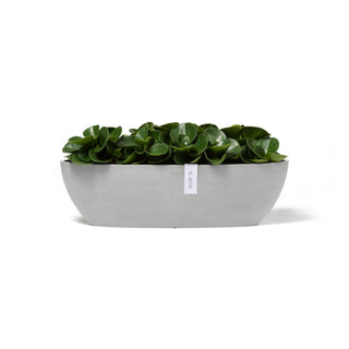 Lillepott Sofia pikk 56cm valgehall