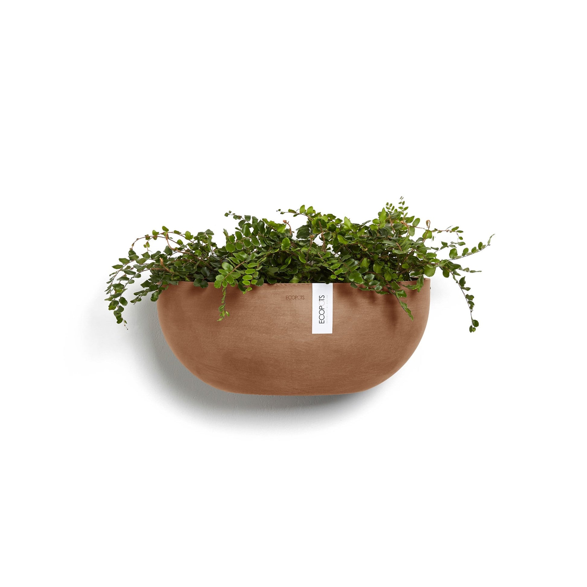 Kukkaruukku - Ecopots - Sofia seinä 43cm terracotta - Ecopotskauppa - Uuden aikakauden kukkaruukku