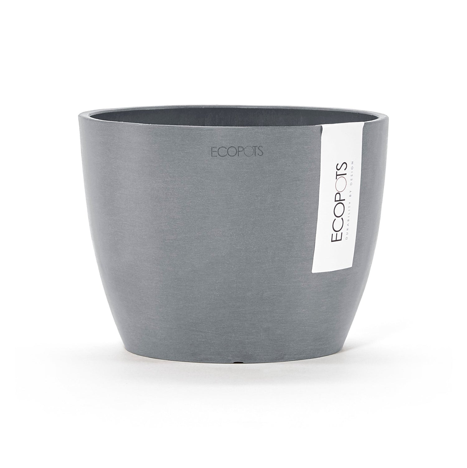 Kukkaruukku - Ecopots - Tukholma 16cm siniharmaa - Ecopotskauppa - Uuden aikakauden kukkaruukku