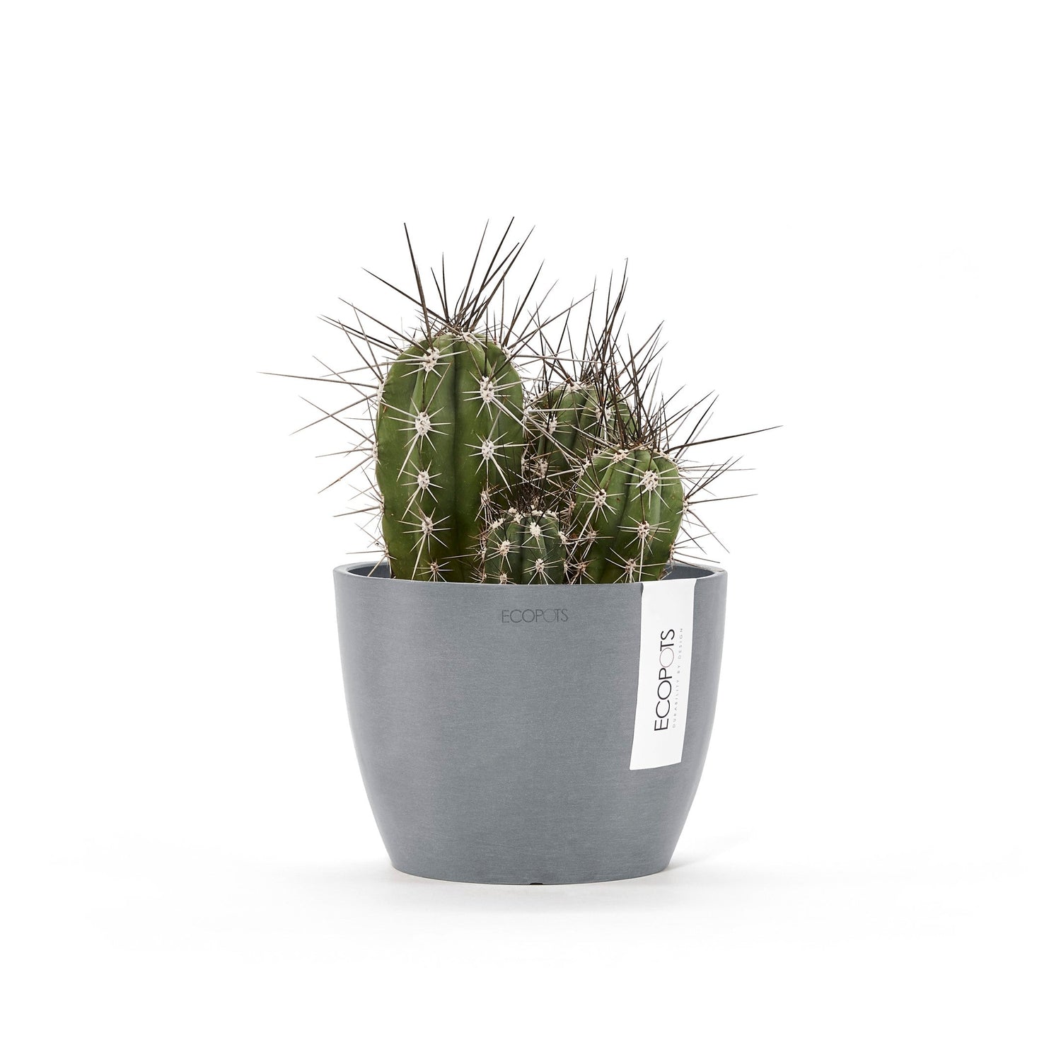 Kukkaruukku - Ecopots - Tukholma 16cm siniharmaa - Ecopotskauppa - Uuden aikakauden kukkaruukku