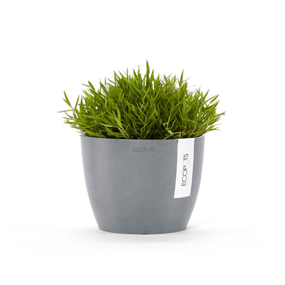 Kukkaruukku - Ecopots - Tukholma 16cm siniharmaa - Ecopotskauppa - Uuden aikakauden kukkaruukku