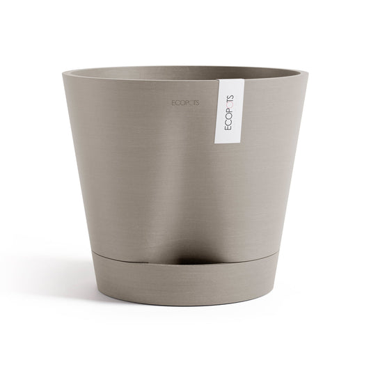 Kukkaruukku - Ecopots - Venetsia 2.0 30cm taupe - Ecopotskauppa - Uuden aikakauden kukkaruukku